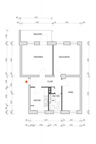 !! NEU !! Tolle 3-Raum, citynah und trotzdem im Grünen - Photo 4