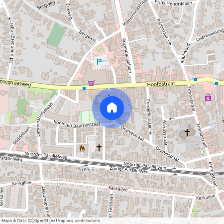 Velp-Noord boven spoorlijn, 6881 SC, Oranjestraat, Velp