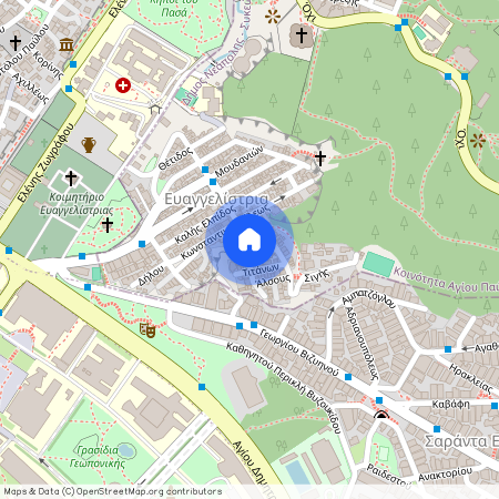 Ευαγγελίστρια (40 Εκκλησιές - Ευαγγελίστρια)