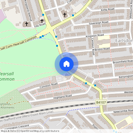 Broomfield Road, Coventry, Earlsdon