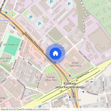 ul. Stanisława Klimeckiego, Zabłocie, Podgórze, Kraków, małopolskie