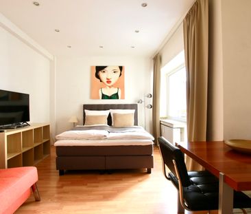 Kwartier Latäng: Schick möbliertes Apartment mit Balkon - Photo 6