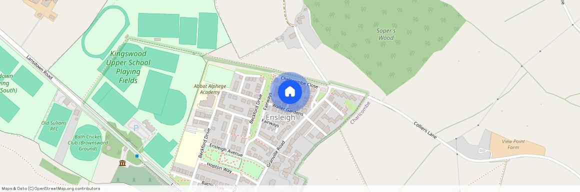 Waller Gardens, Lansdown, Bath, Somerset, BA1