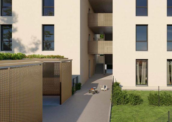 Traumhafte 2-Zimmerwohnung mit großem Balkon - Photo 1