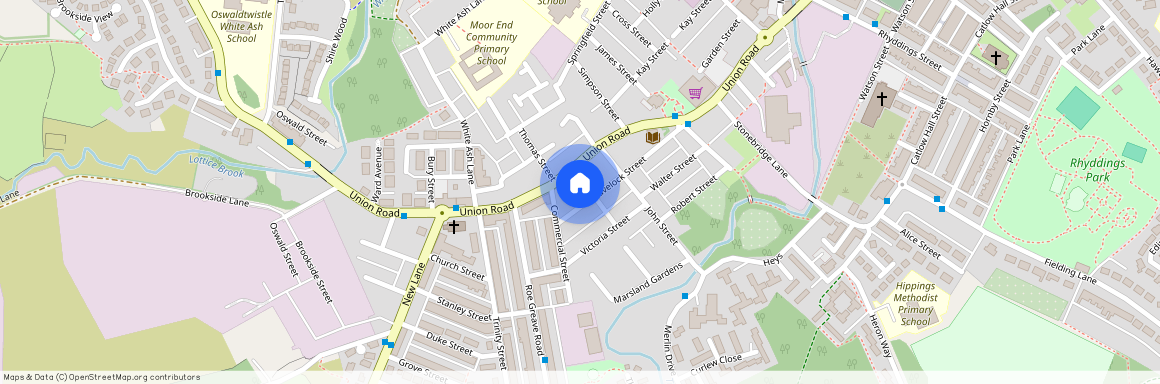 Oak Street, Oswaldtwistle