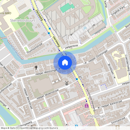 Helpman, 9721 BA, Helper Westsingel, Groningen