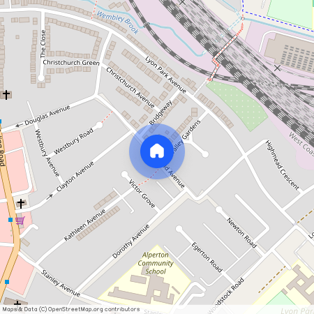 Hillfield Avenue, Wembley, HA0