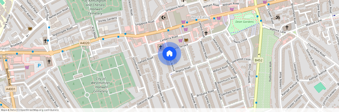 St. James Avenue, W13, London