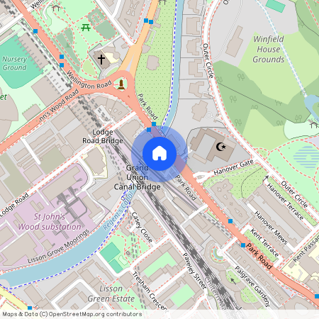 Park Road, NW8, London