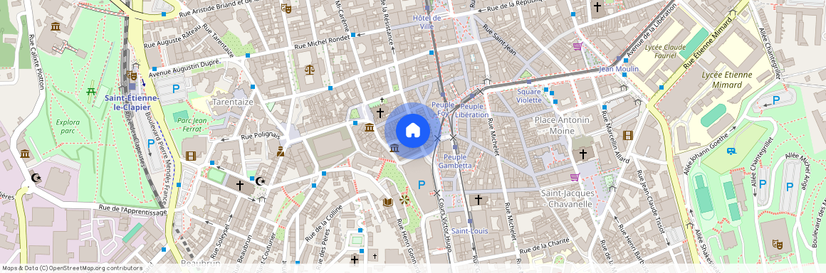 ST ETIENNE HYPER CENTRE/PLACE GRENETTE