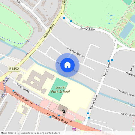 Ashridge Gardens, London, N13