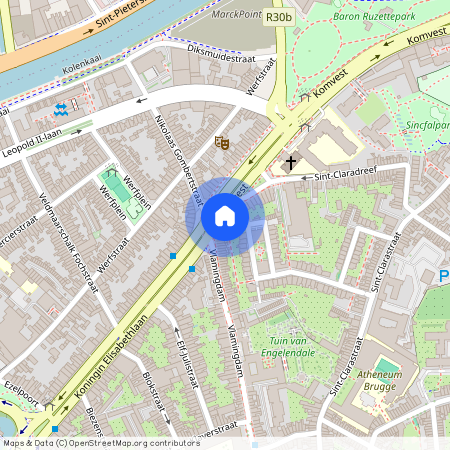 Komvest 60, kamer Kamer 8, 8000, Brugge