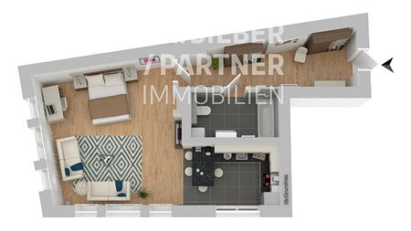 Weißenfels - *geräumige 1 Zimmerwohnung im Zentrum* ab 15.05.2024 - Foto 4