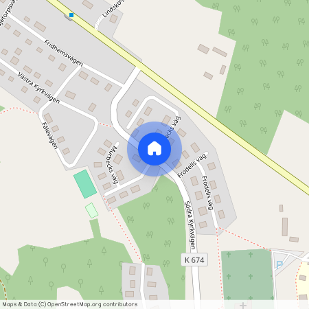 Murbecks väg, Fridlevstad