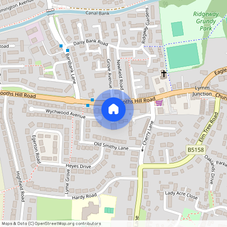 Booths Hill Road, Lymm, Cheshire, WA13