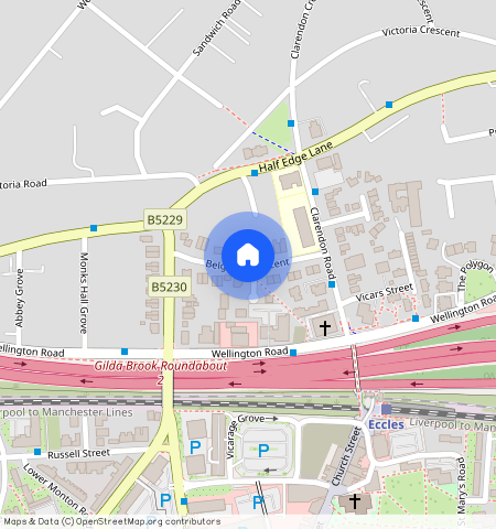 Belgrave Crescent, Manchester, M30