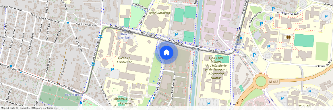 2 Esplanade Solange Fernex, 67400, Illkirch-Graffenstaden