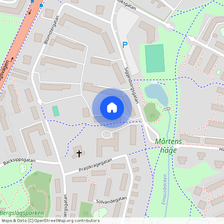 Gulmårastigen, Västerås