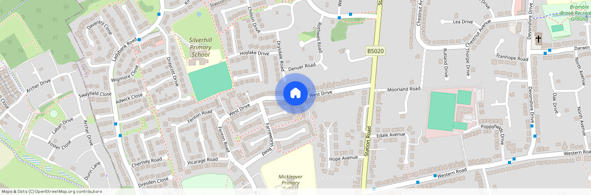 West Drive, Derby, Derbyshire, DE3