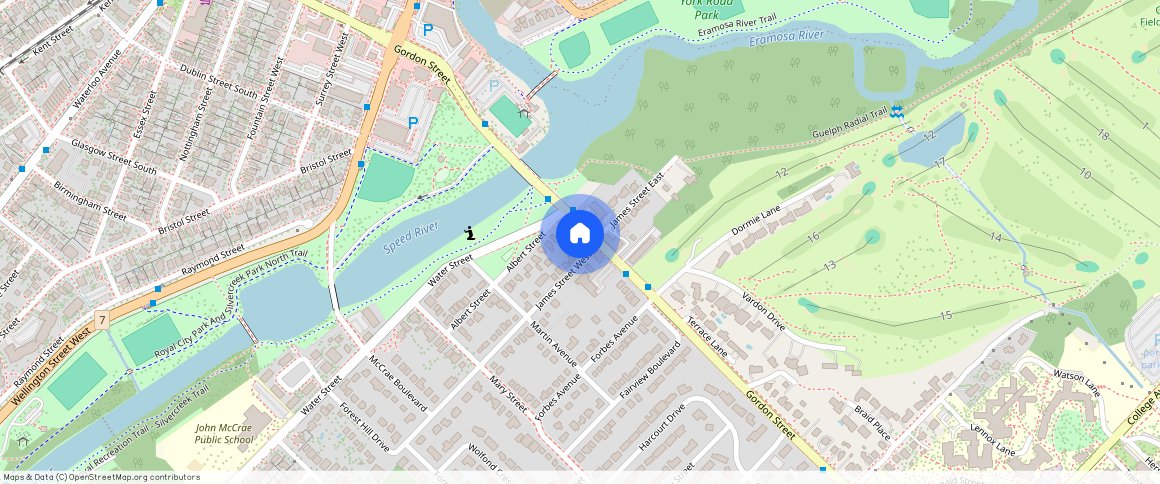 ** Gordon Street, Guelph, ON, Canada