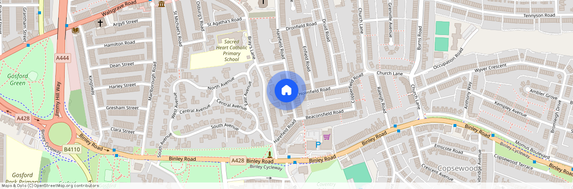 Harefield Road, Coventry, CV2