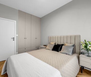 Nowoczesne mieszkanie 48 m2, Handelsmana, Wilanów. - Фото 1