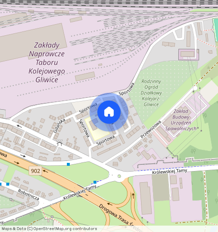 Politechnika, ul. Heleny Modrzejewskiej, Gliwice