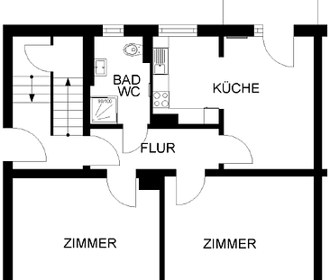2-Zimmer Wohnung in Haspe-Kipper - Foto 2