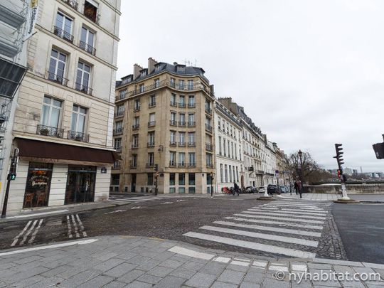 Logement à Paris, Location meublée - Studio T1 - Île Saint-Louis, Le Marais - Notre Dame - Hôtel de Ville (PA-4146) - Photo 1