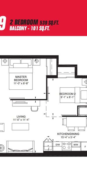 For Lease - 251 Jarvis Street Unit# 1129, Toronto, Ontario - Photo 1