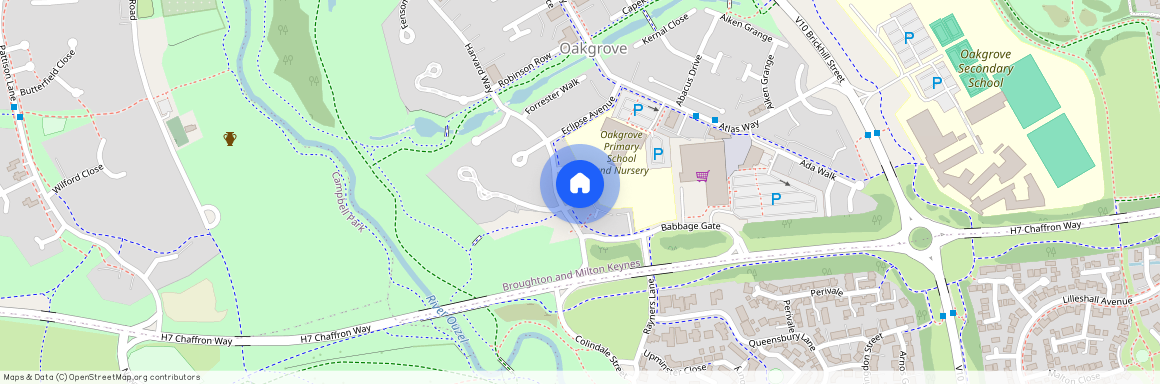 2, 5 Larson Close, Oakgrove, Milton Keynes, MK10