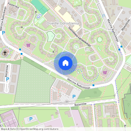 ul. Marcina Radockiego, Piotrowice-Ochojec, Katowice, śląskie