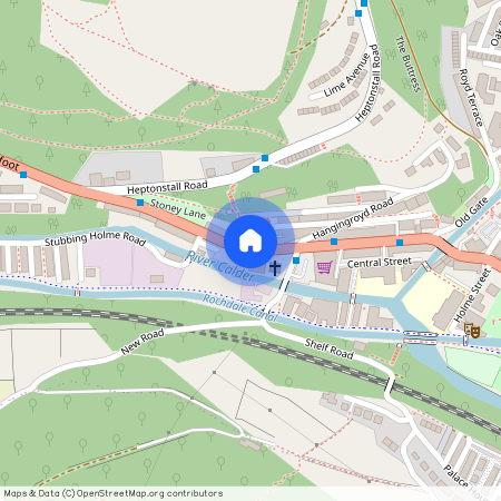 Calder Terrace, Hebden Bridge, West Yorkshire, HX7