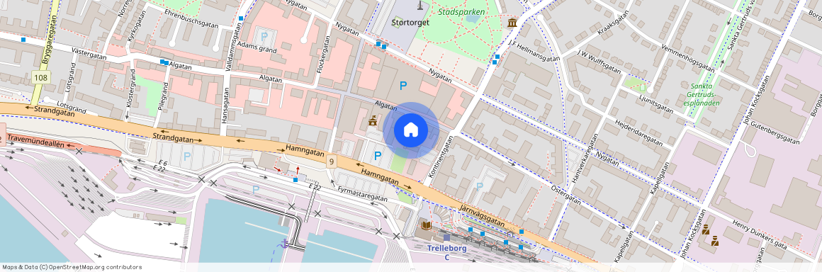 Algatan 9A, Trelleborg Centrum
