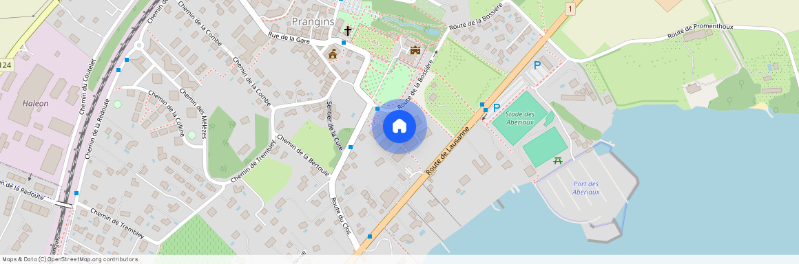 Rte de Lausanne (A) 110, 1197 Prangins