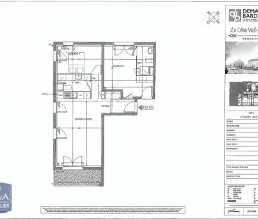 Appartement à louer 3 pièces 65.64m² - Photo 2