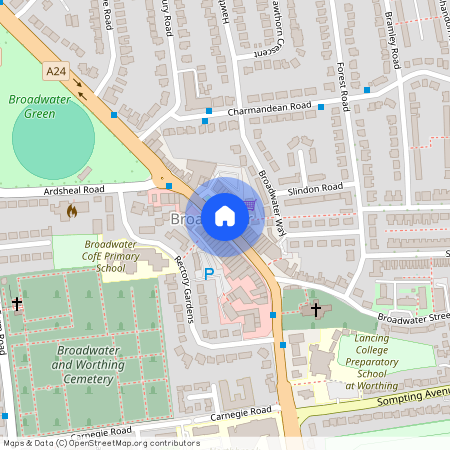 Cricketers Parade, Broadwater Street West, Worthing, West Sussex, BN14