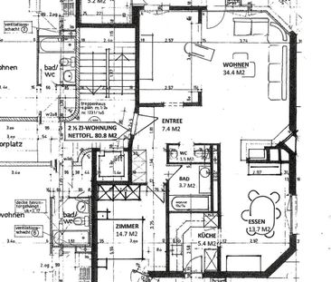 2.5 Zimmer, 80 m², 2. Stock - Photo 6