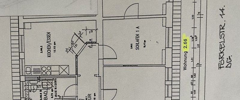 3-Zimmer-Wohnung im Dachgeschoss in Sanierungsphase - Photo 1