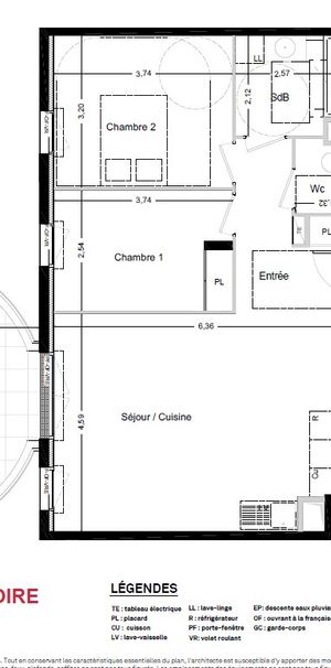 Location Appartement 3 pièces 63m² LA SEYNE SUR MER 83500 - Photo 2