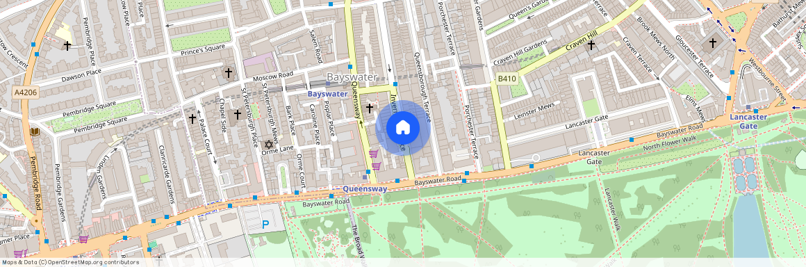 Inverness Terrace, W2, London