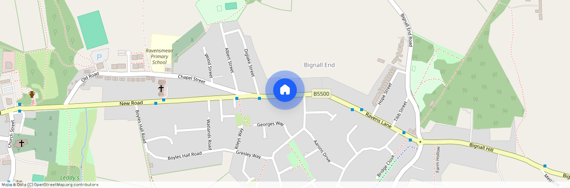 Ravens Lane, Bignall End, Stoke-on-Trent, ST7 8PY