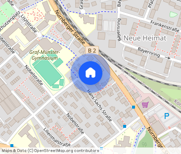 Sanierte 3-Zimmer Wohnung im Erdgeschoss in Bayreuth! - Photo 1