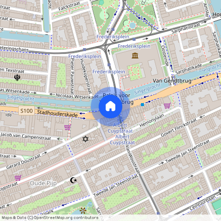 Oude Pijp, 1073 BA, Stadhouderskade, Amsterdam