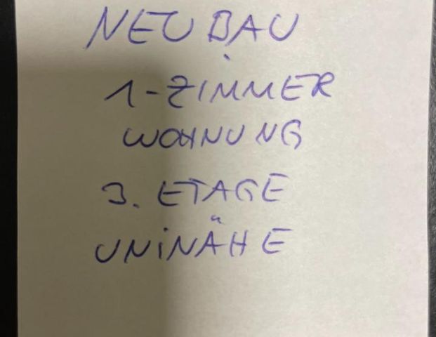 Neubau Einzimmerwohnung - Foto 1