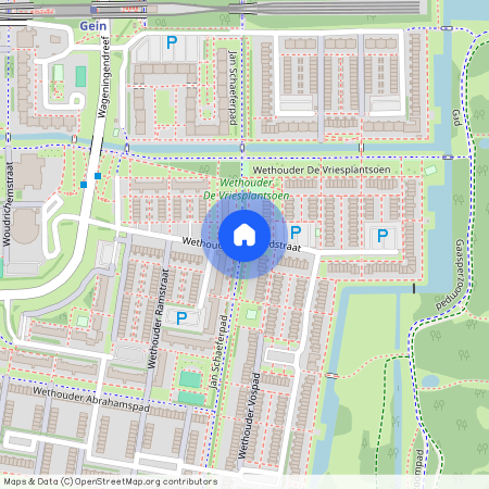 Wethouder in Het Veldstraat, Amsterdam