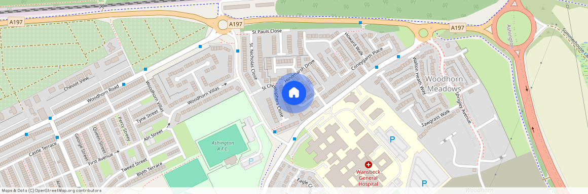 Hindmarsh Drive, Ashington, Ashington, Northumberland, NE63 9FA