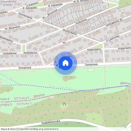 Tomanova, Praha 6 - Břevnov