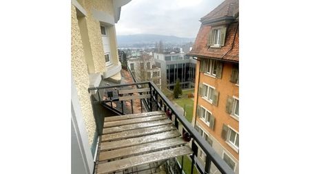 3½ Zimmer-Maisonettewohnung in Zürich - Kreis 7, möbliert, auf Zeit - Foto 3