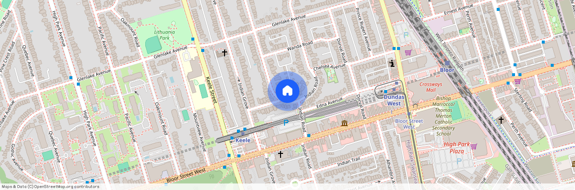 15 Indian Rd Crescent Unit# Upper, Toronto